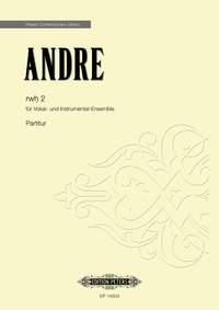Mark Andre: rwh 2 (Full Score)