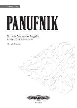 Roxanna Panufnik: Schola Missa de Angelis (Vocal Score)