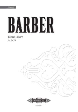 John Barber: Sicut Lilium