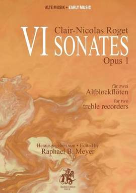 Roget, C: 6 Sonates op.1