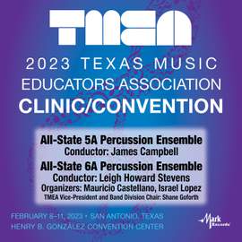 2023 TMEA: All-State 5A & 6A Percussion Ensembles
