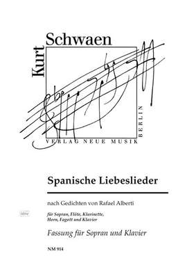 Schwaen, K: Spanische Liebeslieder