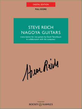 Reich, Steve: Nagoya Guitars - Full Score