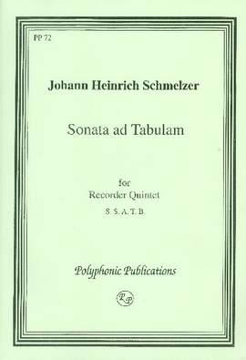 Schmelzer, J H: Sonata ad tabulam