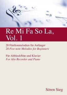 Sieg, S: Re Mi Fa So La, Vol. 1 Vol. 1