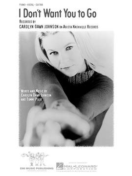 Carolyn Dawn Johnson: I Don't Want You To Go