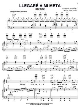 Alan Menken & David Zippel: Llegaré A Mi Meta (Reprise) (from Hércules)