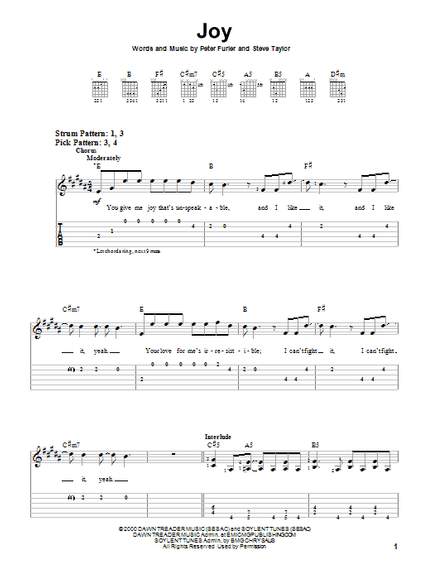 Peter Furler: Joy