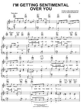Ned Washington: I'm Gettin' Sentimental Over You
