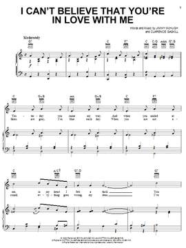 Billie Holiday: I Can't Believe That You're In Love With Me