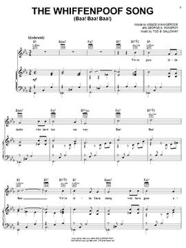 Louis Armstrong: The Whiffenpoof Song (Baa! Baa! Baa!)