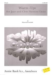 Lenselink, H: Warm ups for jazz and close harmony choirs
