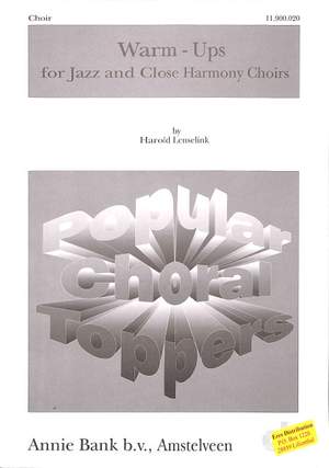 Lenselink, H: Warm ups for jazz and close harmony choirs