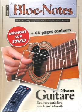 Methode DVD pour guitare folk et classique - niveau debutant