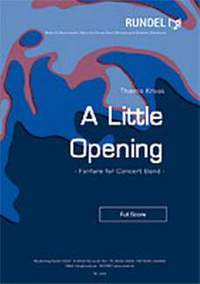 Kraas, T: A little opening - fanfare for concert band