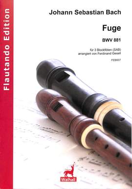 Bach, J S: Fuge BWV 881