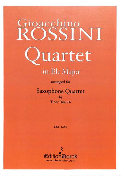 Rossini, G A: Quartett B-Dur