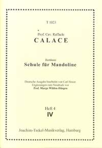 Calace, R: Schule für Mandoline 4