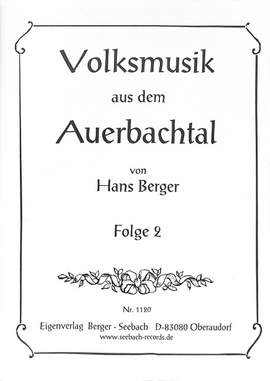 Berger, H: Volksmusik aus dem Auerbachtal 2