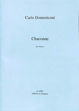 Domeniconi, C: Chaconne
