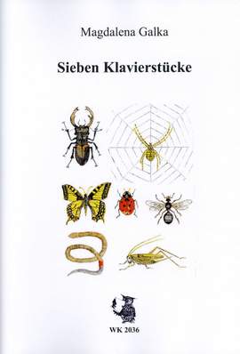 Galka, M: 7 Klavierstücke
