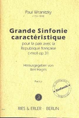Wranitzky, P: Grande Sinfonie c-moll op 31 C minor op. 31