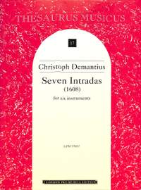 Demantius, C: 7 Intradas (conviviorum deliciae) 17
