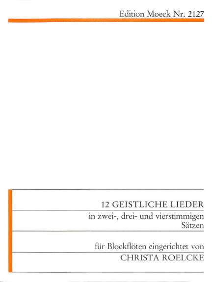 12 geistliche Lieder in
