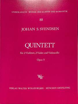 Svendsen, J S: Quintett op 5