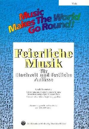Pfortner, A: Feierliche Musik für Hochzeit und festliche Anlässe - Viola Vol. 1