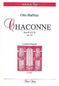 Barblan, O: Chaconne op 10