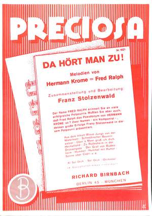 Krome, H: Da hört man zu - Potpourri