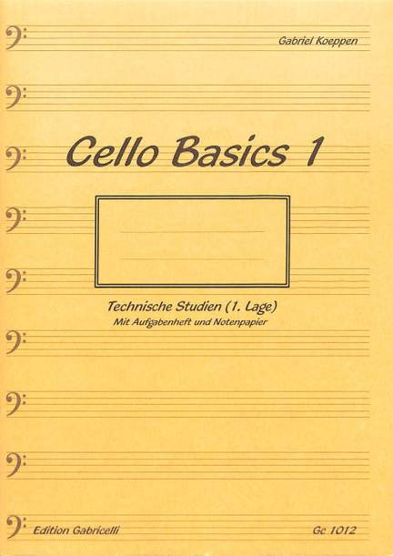 Koeppen, G: Cello basics 1