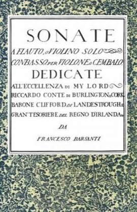 Barsanti, F: Sonate 75