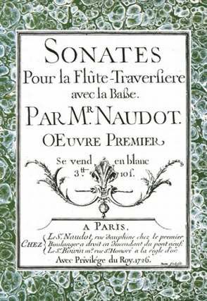 Naudot, J: 6 Sonates
