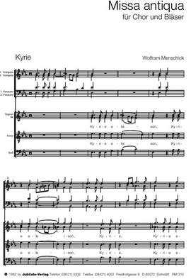 Menschick, W: Missa Antiqua