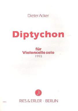 Acker, D: Diptychon