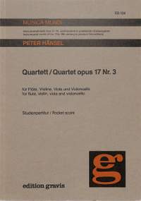 Haensel, P: Quartett op 17/3