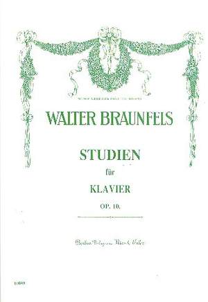 Braunfels, W: Etüden op 10