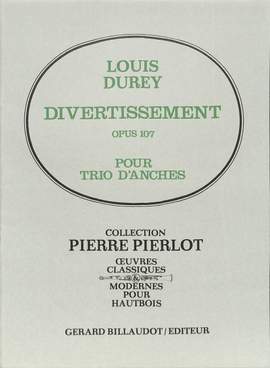 Durey, L: Divertissement op 107