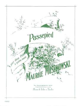 Moszkowski, M: Passepied