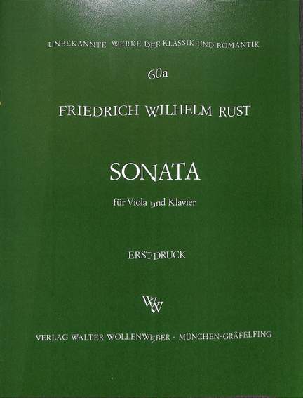 Rust, F W: Sonate