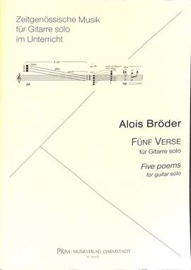 Broeder, A: 5 Verse