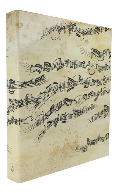 Ringbuch (Ordner) Notenzeile