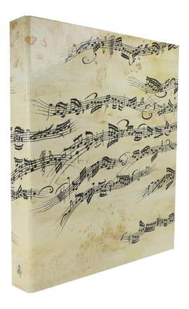 Ringbuch (Ordner) Notenzeile