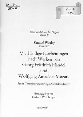 Wesley, S: Vierhändige Bearbeitungen nach Werken
