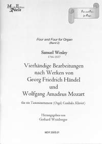 Wesley, S: Vierhändige Bearbeitungen nach Werken