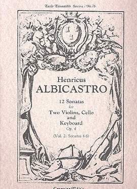 Albicastro, H: 12 Sonaten op 4/2 (4-6)