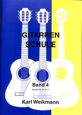 Weikmann, K: Gitarrenschule 4 Vol. 4