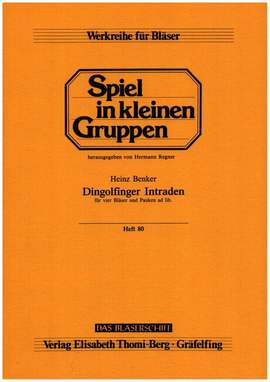 Benker, H: Dingolfinger Intraden 80